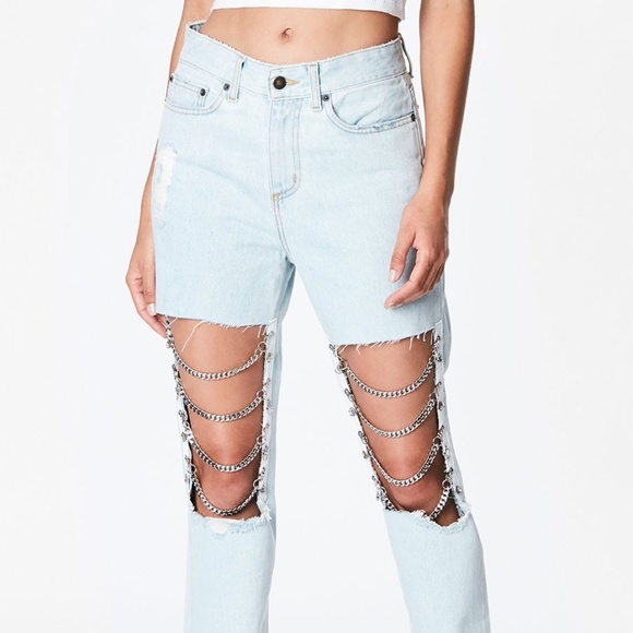 LF Denim - LF Knee Chain Jeans